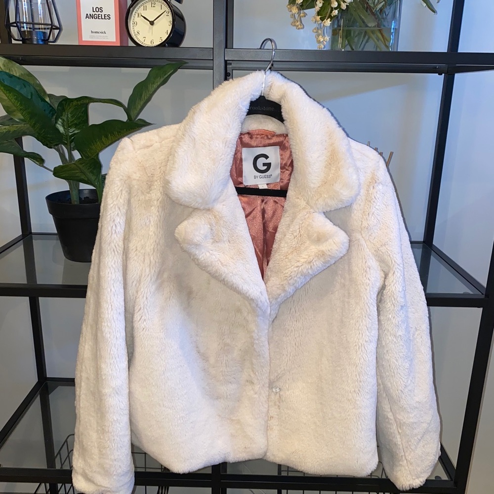 GUESS Fur Coat